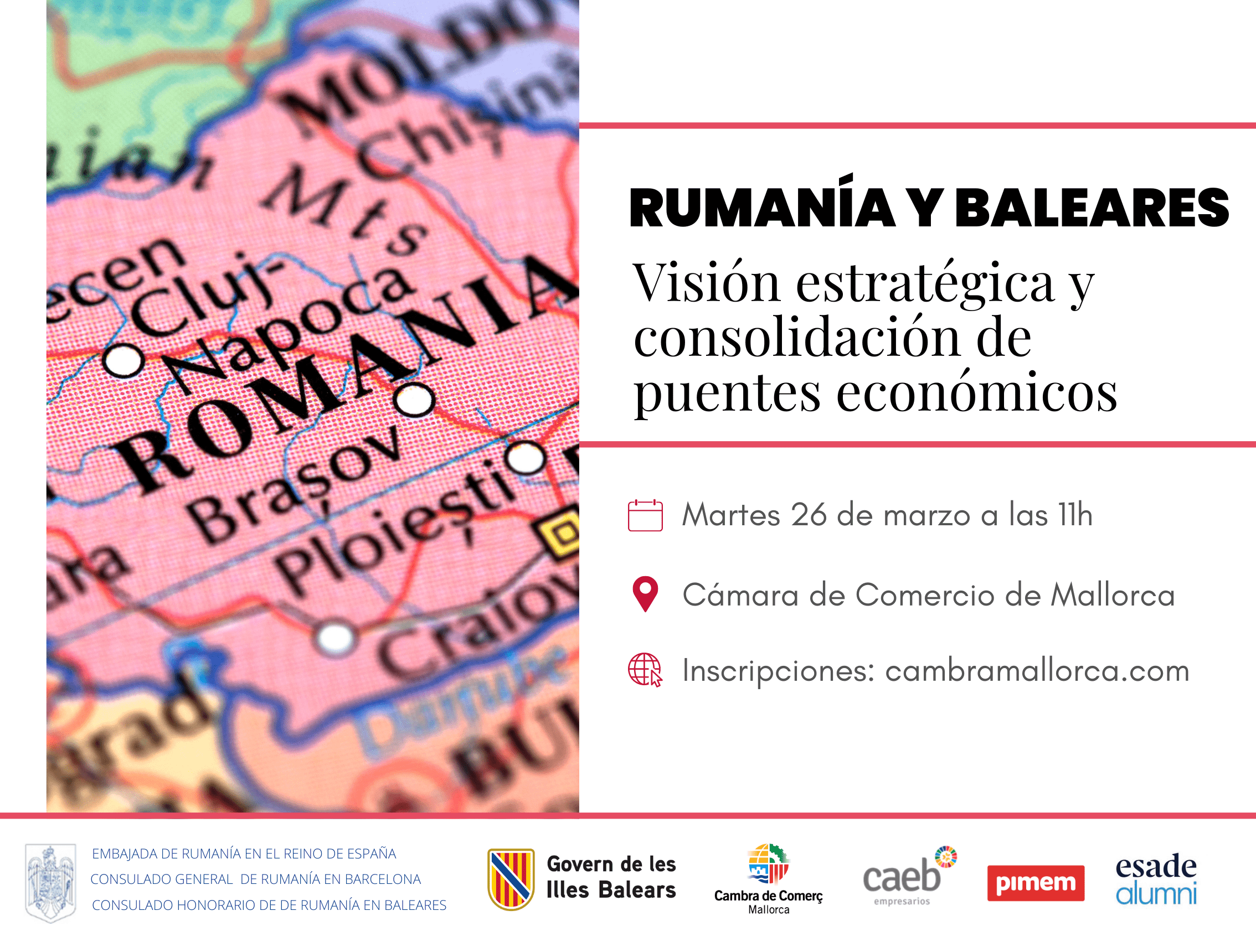 Rumanía y Baleares: visión estratégica y consolidación de puentes económicos
